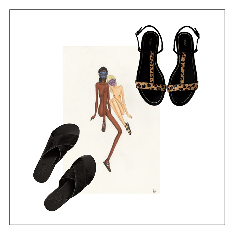 Spring-Sandals-Ancient-Greek-Sandals-and-Zara-Cheetah-Sandals-de-smet-dossier